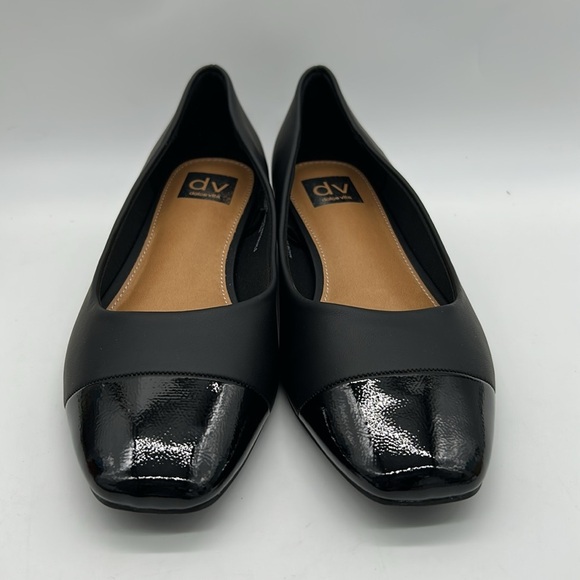 DV by Dolce Vita Black Toe Cap Ballet Flats Women’s Size 6 | Melanie | NWT - Picture 5 of 11
